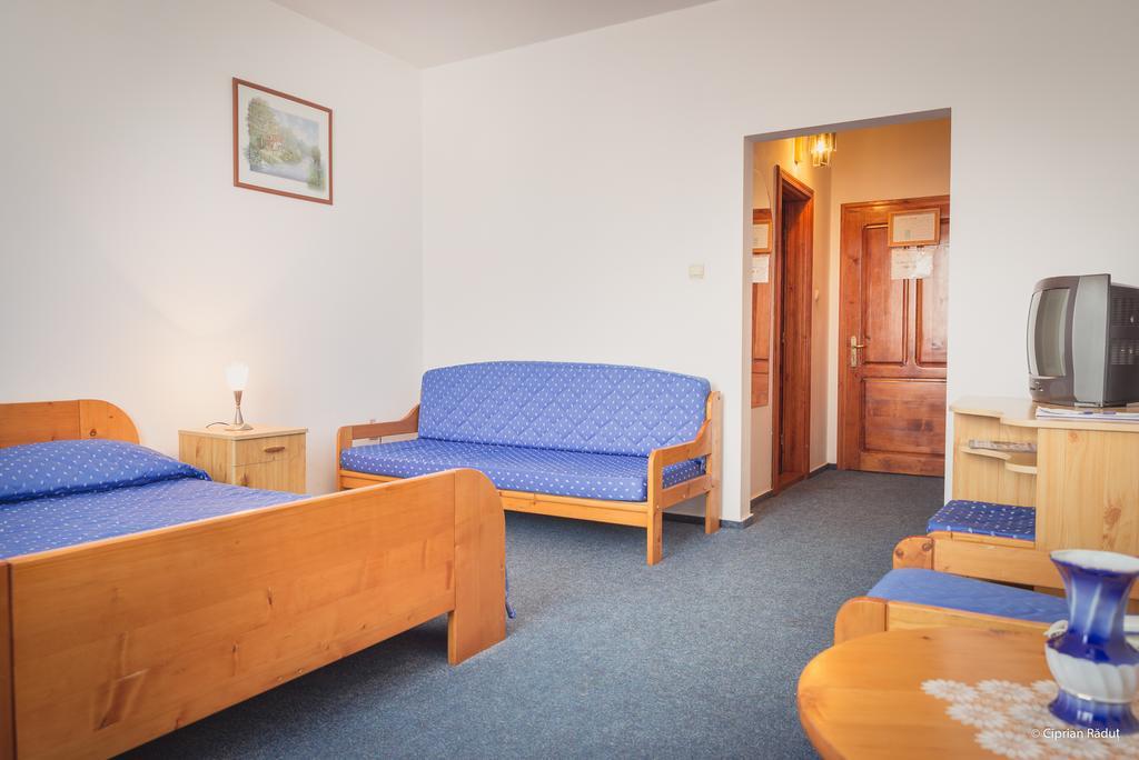Hotel Iris Tîrnăveni エクステリア 写真